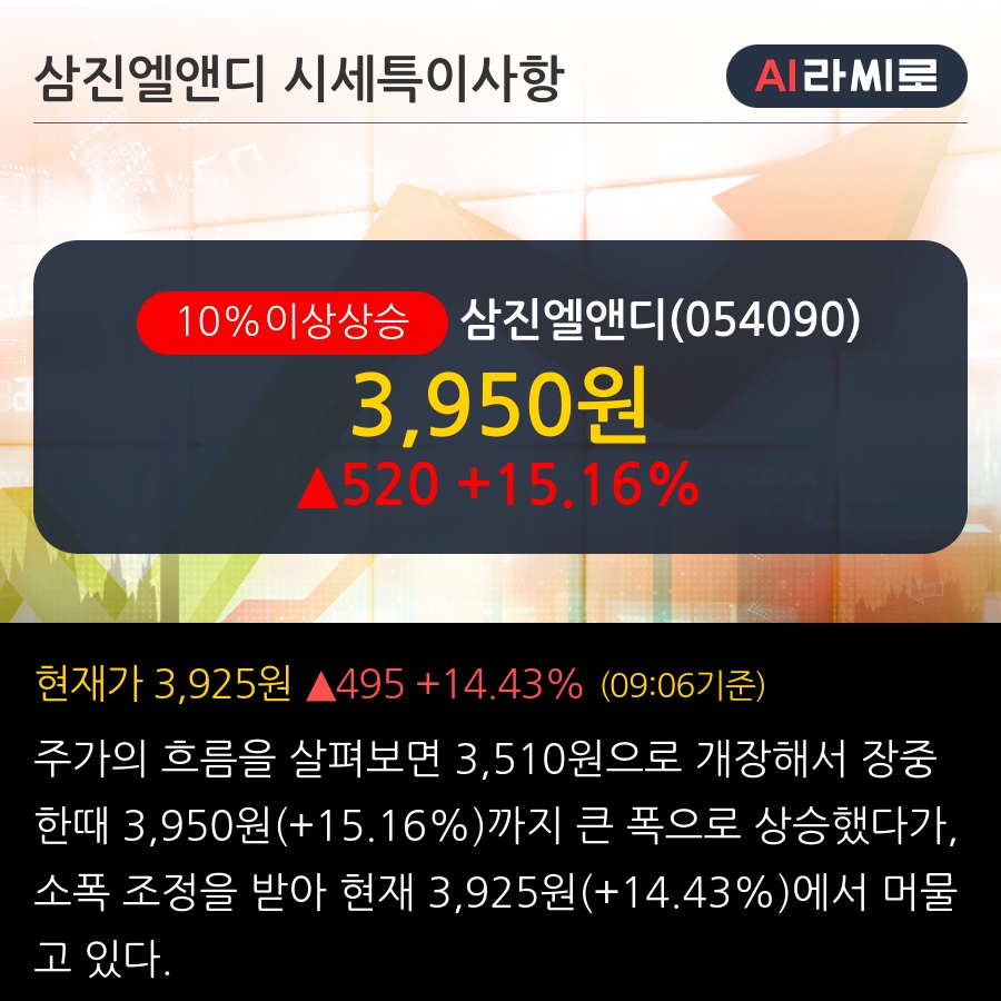 삼진엘앤디(054090) : 씽크풀