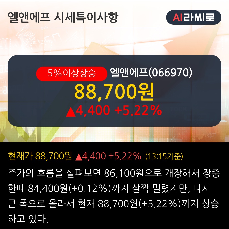 엘앤에프(066970) : 씽크풀