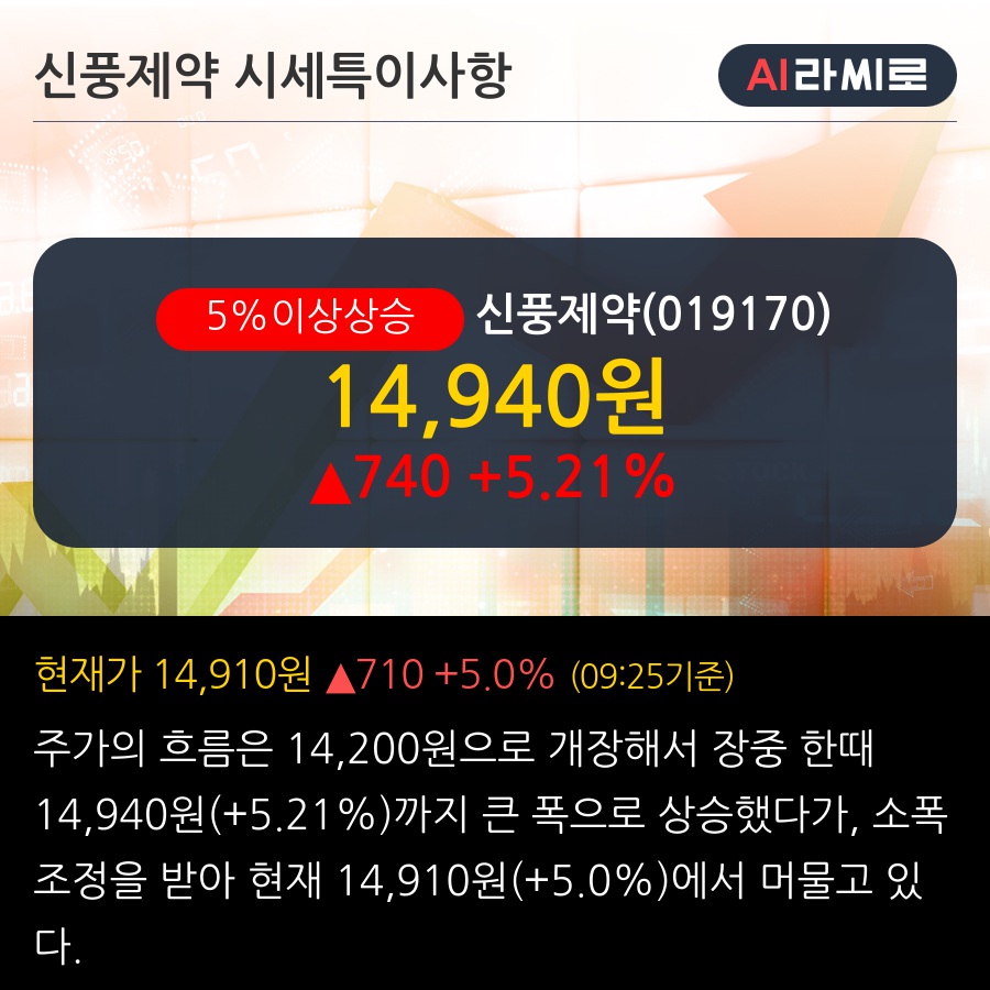 신풍제약(019170) : 씽크풀
